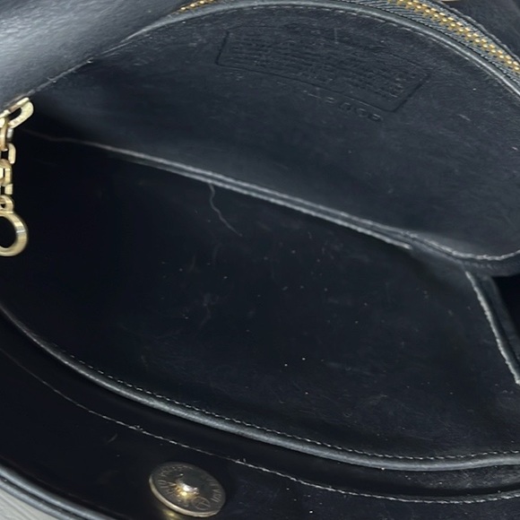 COACH BAG 9806 Black LEATHER SLIM EQUESTRIAN BUCKET SHOULDER PURSE
Made In USA - Picture 11 of 12